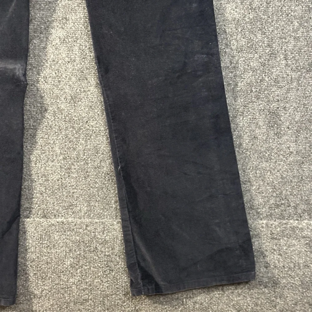 Banana Republic Mens Corduroy Pants Black‎ Straight Leg Size 28 x 31.5 Classic